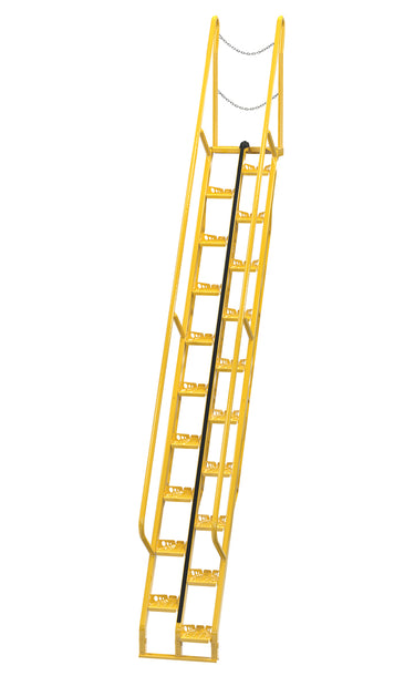 56 Degree Alternating Tread Stair w/ 20 Steps